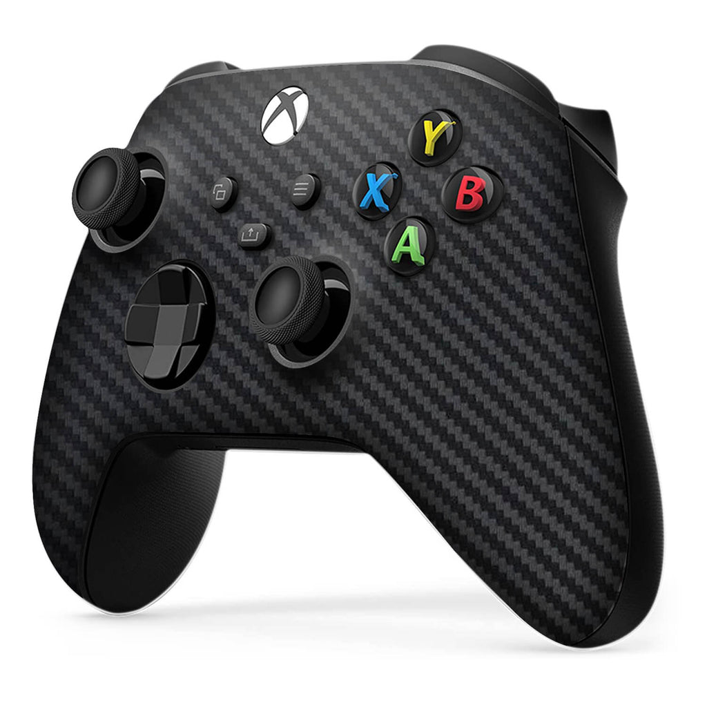 Xbox Series X Controller Black Carbon Fibre Skins