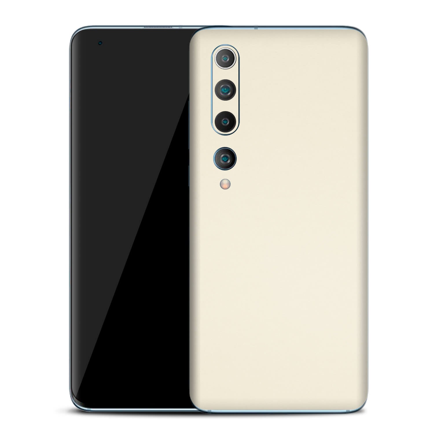 Xiaomi Mi 10 Textured Matt Cream Skins