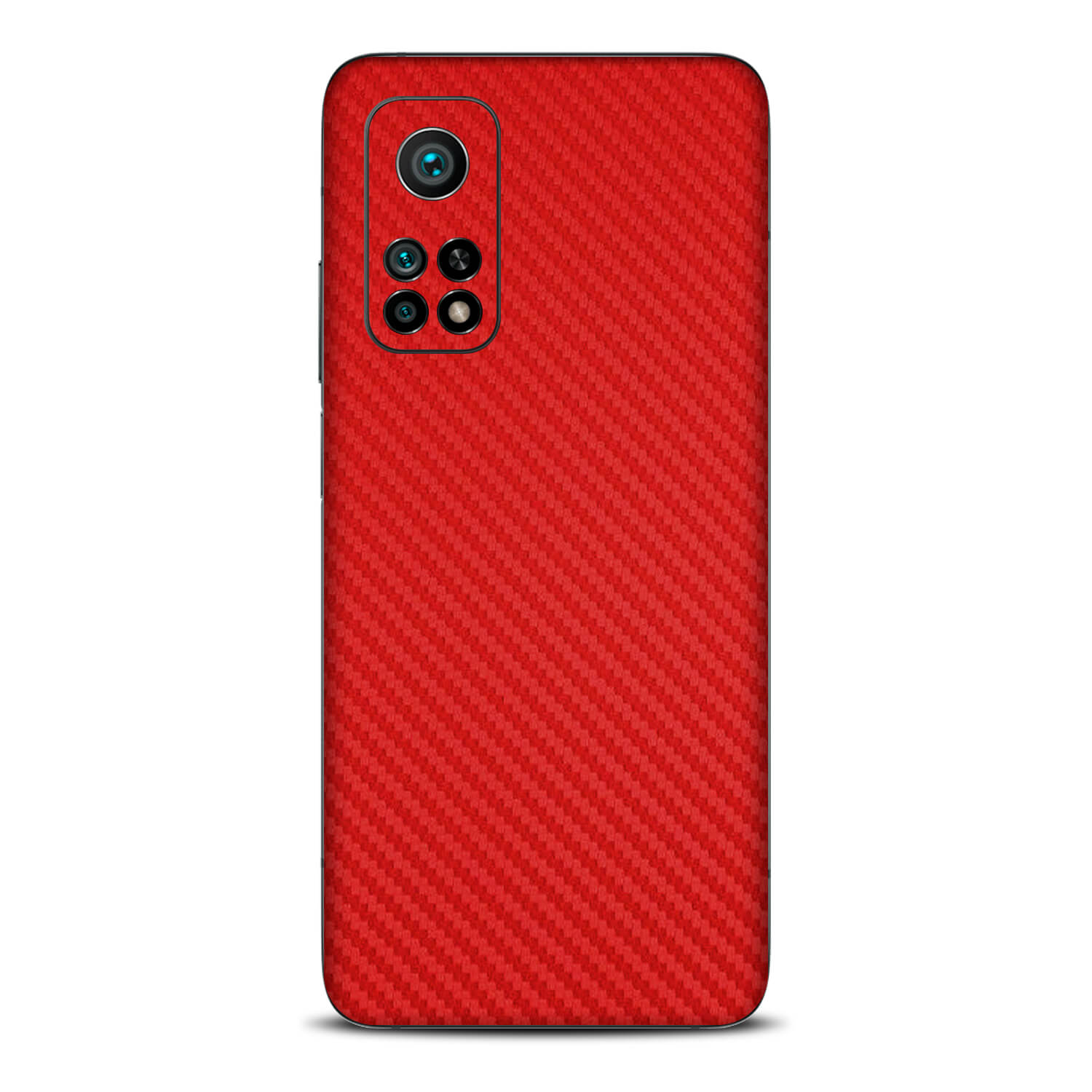 Xiaomi Mi 10T Pro Red Carbon Fibre Skins