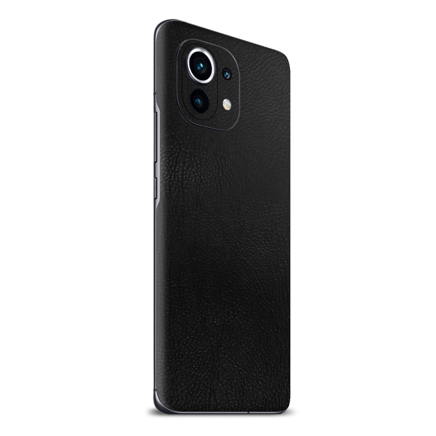 Xiaomi Mi 11 Lite Black Leather Skins