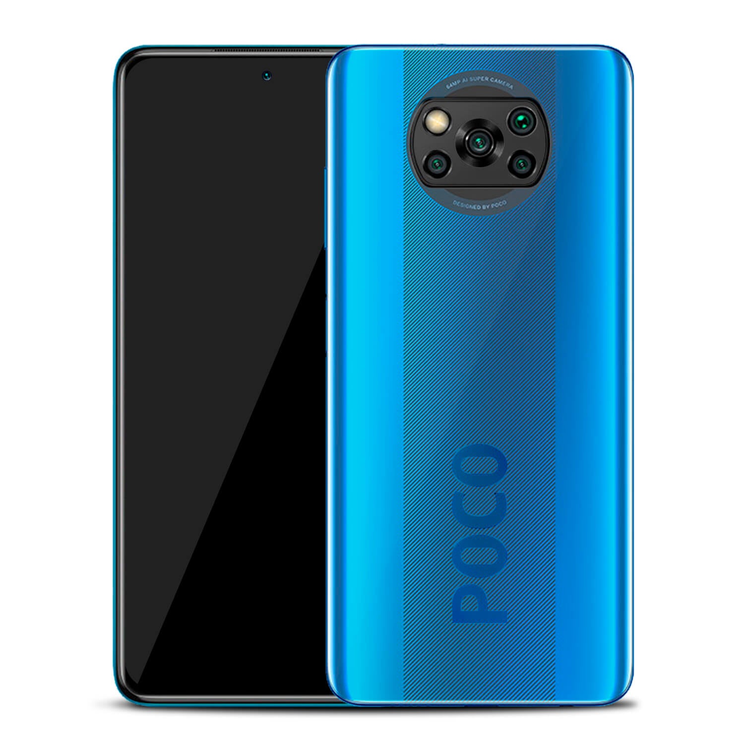 Xiaomi Pocophone X3 Clear Gloss Skins