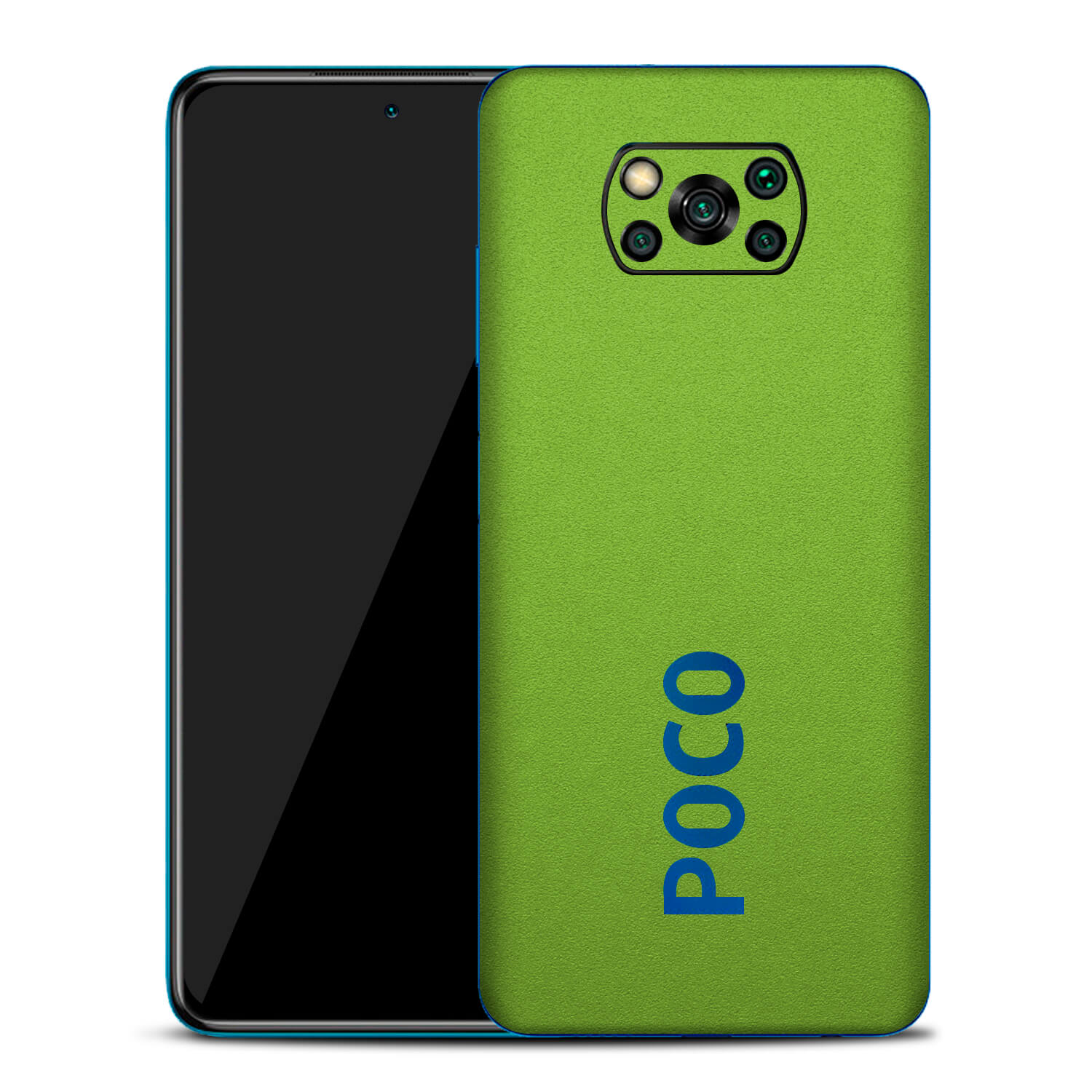 Xiaomi Pocophone X3 Textured Matt Green Skins