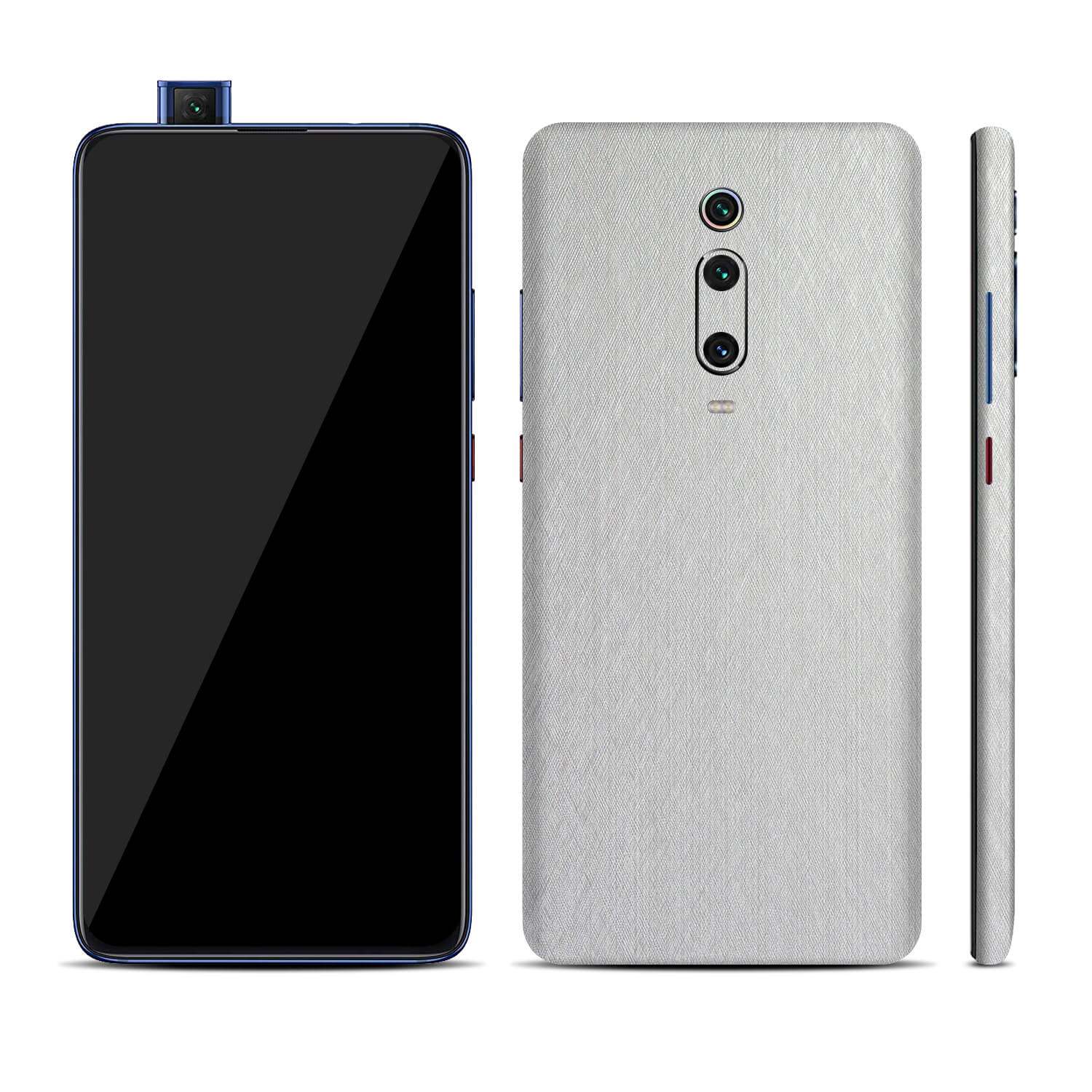 Xiaomi Mi 9T Brushed Aluminium Skins