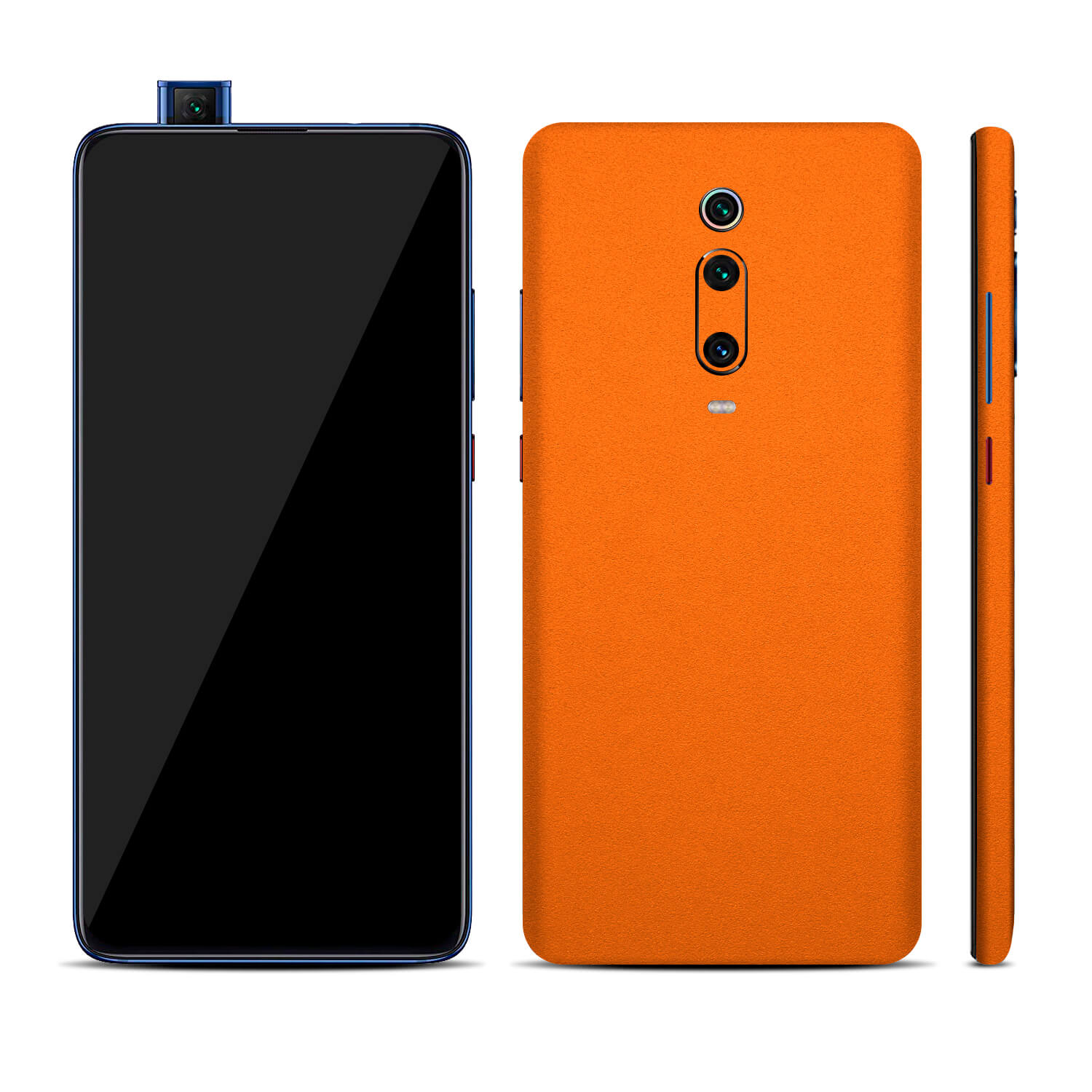 Xiaomi Mi 9T Textured Matt Orange Skins