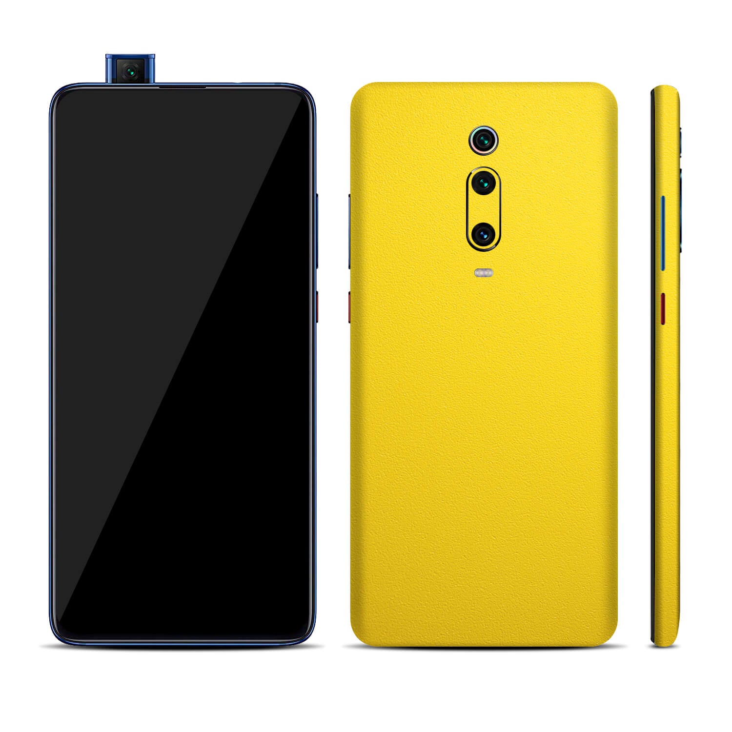 Xiaomi Mi 9T Pro Textured Matt Yellow Skins