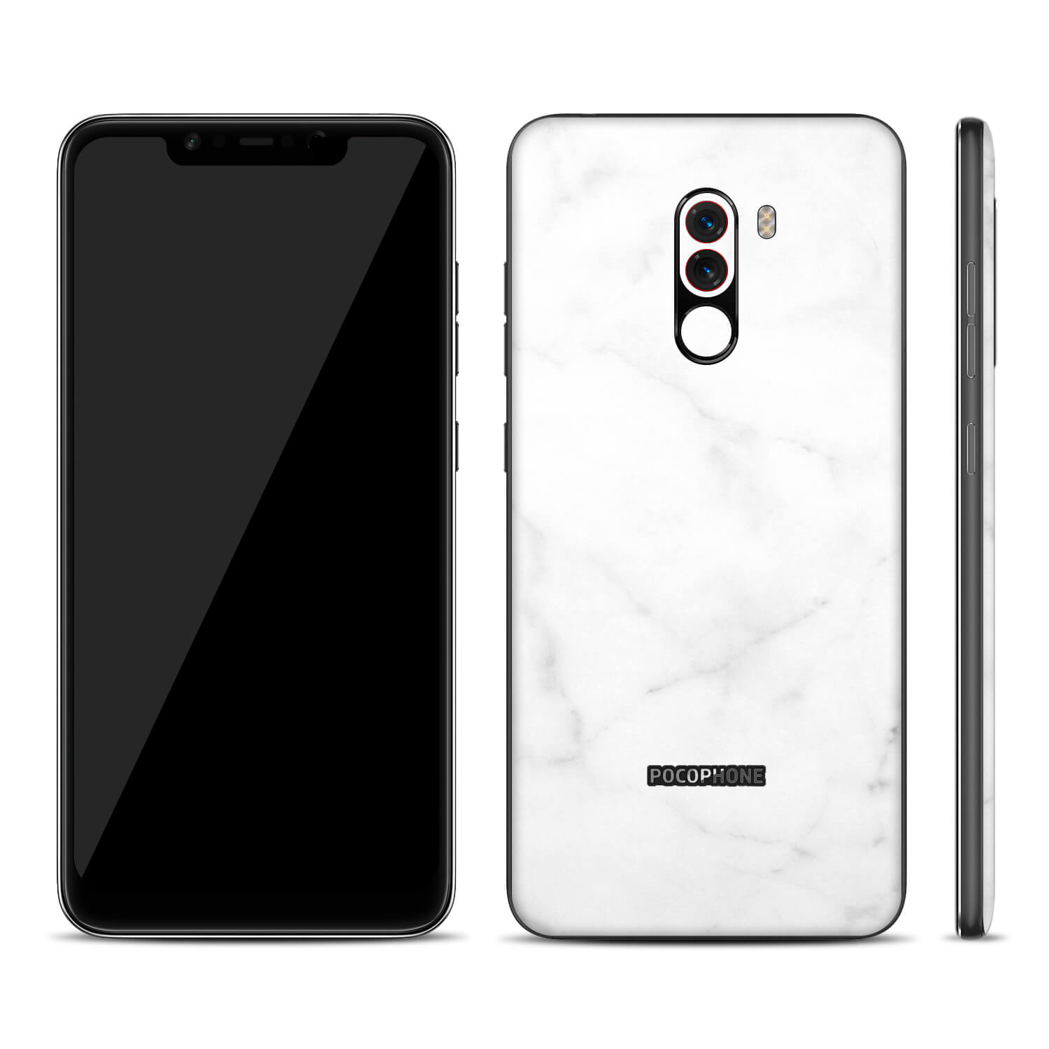 Xiaomi Pocophone F1 White Marble Skins